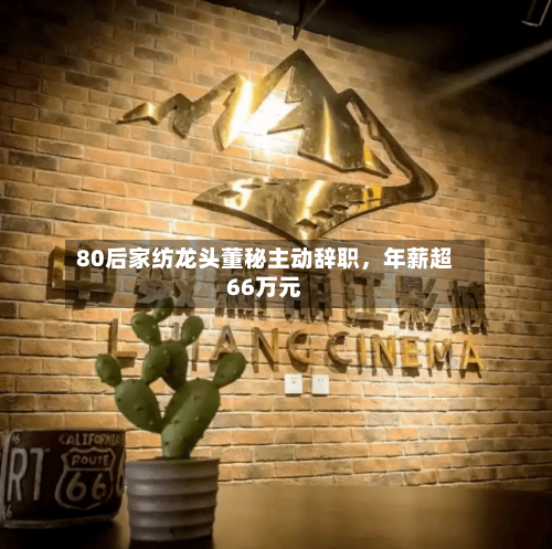 80后家纺龙头董秘主动辞职,年薪超66万元