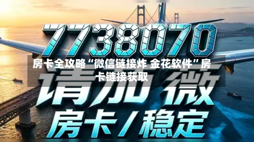 房卡全攻略“微信链接炸 金花软件	”房卡链接获取-第3张图片