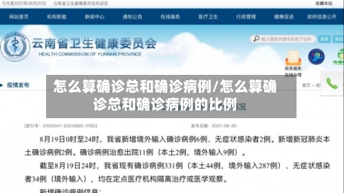怎么算确诊总和确诊病例/怎么算确诊总和确诊病例的比例-第3张图片