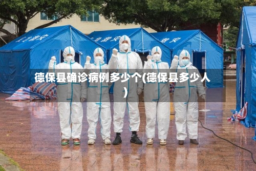 德保县确诊病例多少个(德保县多少人)-第2张图片