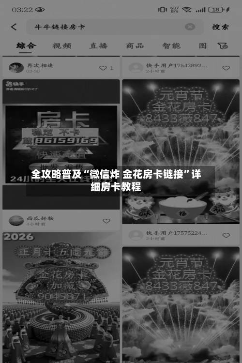 全攻略普及“微信炸 金花房卡链接”详细房卡教程-第3张图片