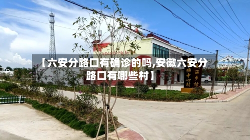 【六安分路口有确诊的吗,安徽六安分路口有哪些村】
