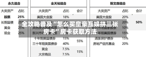 全攻略普及“怎么买皇豪互娱拼三张房卡”房卡获取方法