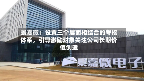 景嘉微:设置三个层面相结合的考核体系,引导激励对象关注公司长期价值创造