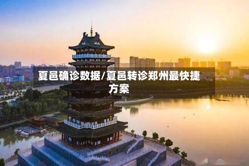 夏邑确诊数据/夏邑转诊郑州最快捷方案
