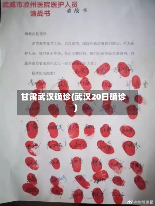 甘肃武汉确诊(武汉20日确诊)-第2张图片