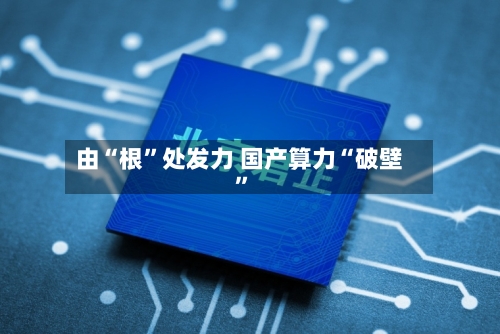 由“根”处发力 国产算力“破壁”-第2张图片