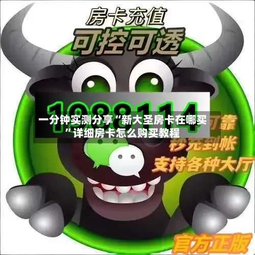 一分钟实测分享“新大圣房卡在哪买	”详细房卡怎么购买教程-第2张图片