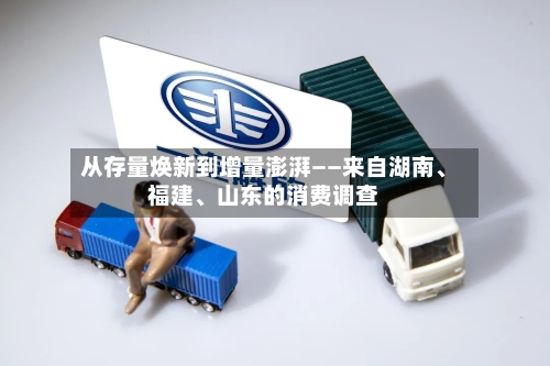 从存量焕新到增量澎湃——来自湖南	、福建、山东的消费调查-第3张图片