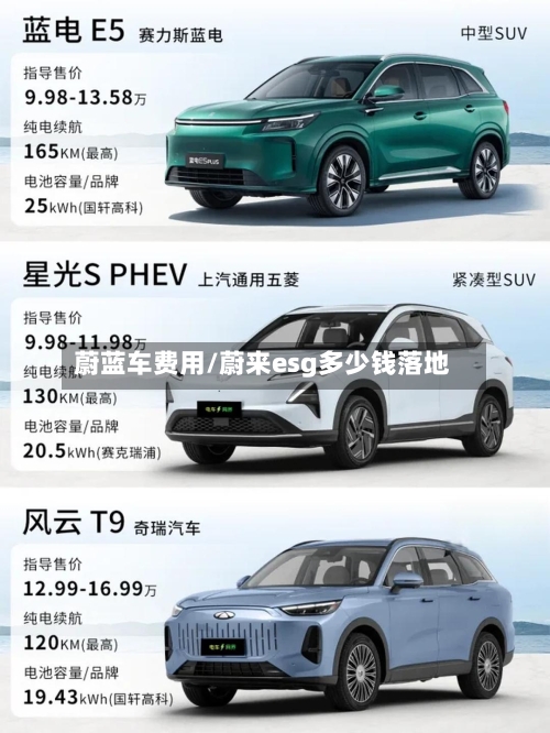蔚蓝车费用/蔚来esg多少钱落地-第2张图片