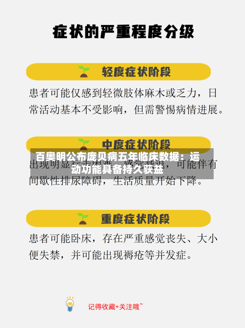 百奥明公布庞贝病五年临床数据：运动功能具备持久获益