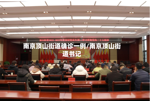 南京顶山街道确诊一例/南京顶山街道书记-第2张图片