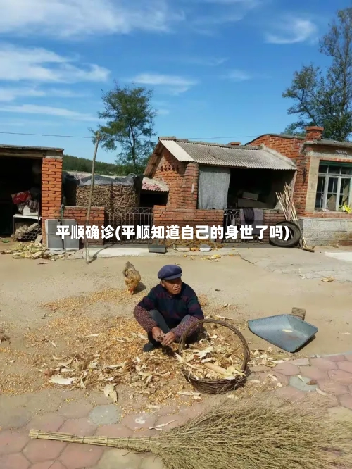 平顺确诊(平顺知道自己的身世了吗)