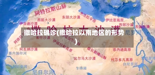 撒哈拉确诊(撒哈拉以南地区的形势)