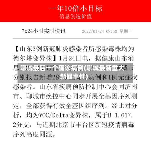 聊城最后一个确诊病例(聊城最新重大新闻事件)-第3张图片