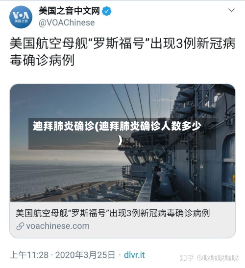 迪拜肺炎确诊(迪拜肺炎确诊人数多少)