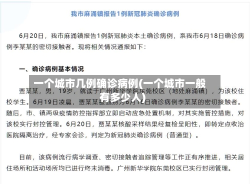 一个城市几例确诊病例(一个城市一般有多少人)-第3张图片