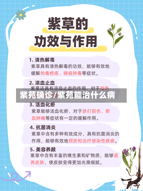 紫苑确诊/紫苑能治什么病