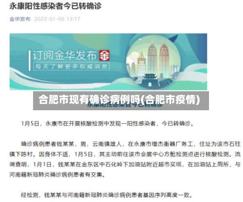 合肥市现有确诊病例吗(合肥市疫情)-第2张图片