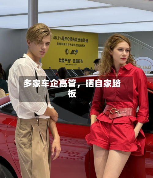 多家车企高管	，晒自家踏板-第2张图片