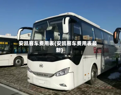 安凯客车费用表(安凯客车费用表最新)-第2张图片